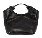DECADENT Minna Small Tote Croco Black
