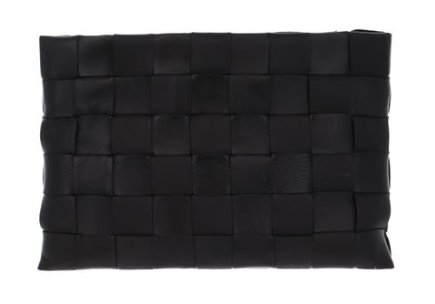 DECADENT Dolores Woven Clutch Black