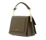 COCCINELLE Louise Small Handbag Moss Green / Lambskin White COCCINELLE Louise Small Handbag Moss Green / Lambskin White