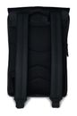 RAINS Buckle Backpack Mini Black RAINS Buckle Backpack Mini Black