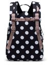 Herschel Nova Youth Backpack Polka Dot Black and White / Ash Rose