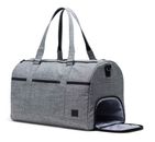 Herschel Tech Novel Duffles Raven Crosshatch