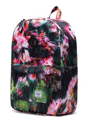 Black Floral/Pink Floral Heritage Mid-Volume Backpack Herschel Supply Co. - Black Floral/Pink Floral Heritage Mid  main image 3