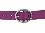 Calvin Klein Rounded Classic Belt W100 Vivid Viola Calvin Klein Rounded Classic Belt W100 Vivid Viola