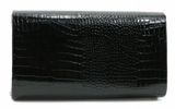 Tamaris Amalia Clutch Bag Black-Kroko Tamaris Amalia Clutch Bag Black-Kroko