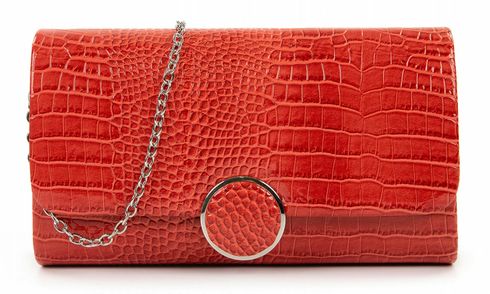 Tamaris Amalia Clutch Bag Coral-Kroko