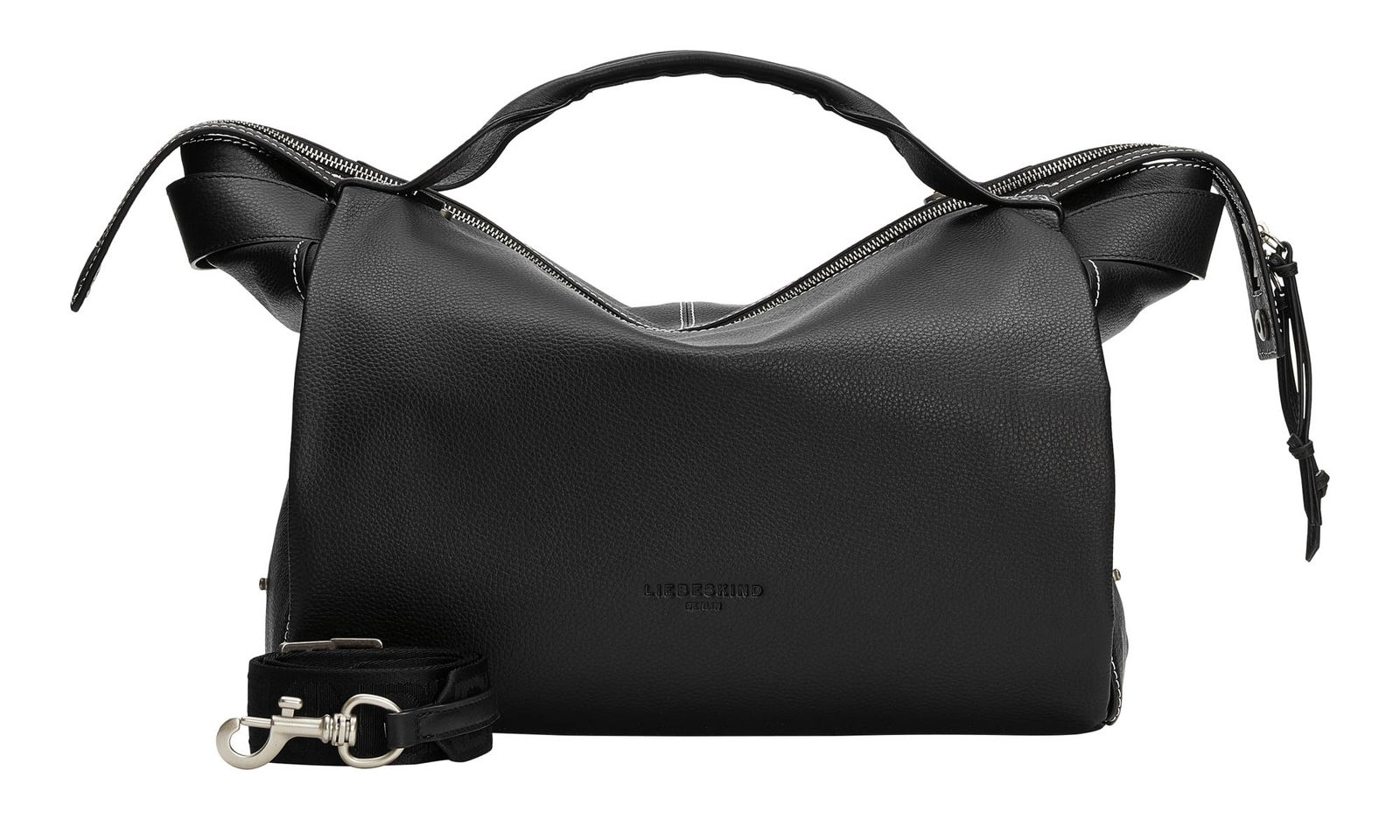 liebeskind gray satchel l