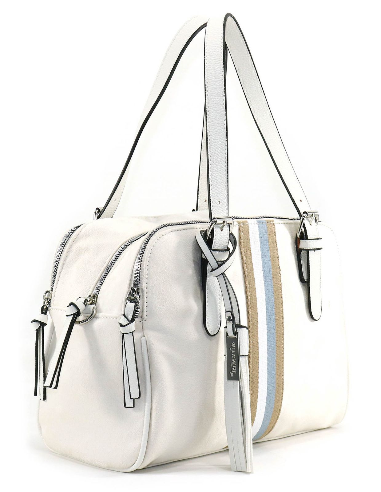 Tamaris Georgia City Shopper S Borsa Donna Marrone Con Pochette Rimovibile - Tracolla Inclusa