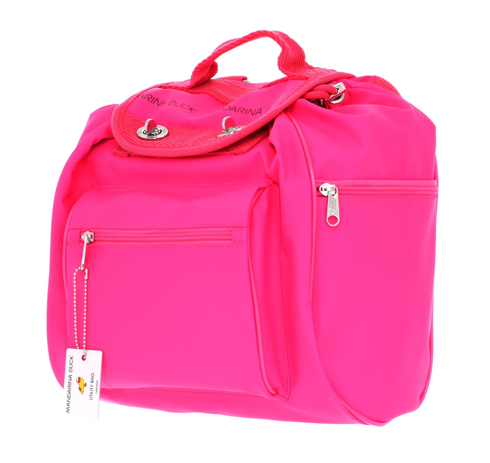 MANDARINA DUCK Utility Backpack M Fluo Fuchsia | Buy bags, purses \u0026  accessories online | modeherz