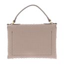 COCCINELLE Mignon Python Lulula Top Handle Mini Bag Powder Pink