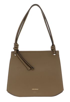 COCCINELLE Allure Shoulder Bag Moss Green