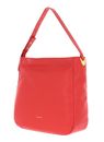 COCCINELLE Lea Shoulder Bag Coral Red