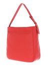 COCCINELLE Lea Shoulder Bag Coral Red