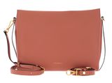 COCCINELLE Boheme Grana Double Shoulder Bag Litchi / Powder Pink