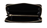 COCCINELLE Chris Zip Around Wallet Noir COCCINELLE Chris Zip Around Wallet Noir
