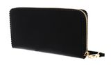 COCCINELLE Chris Zip Around Wallet Noir COCCINELLE Chris Zip Around Wallet Noir