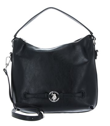 U.S. POLO ASSN. New Delaware Hobo Bag Black