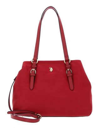 U.S. POLO ASSN. Houston Double Handle Bag Red