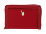 U.S. POLO ASSN. Houston Zip Around Wallet Red