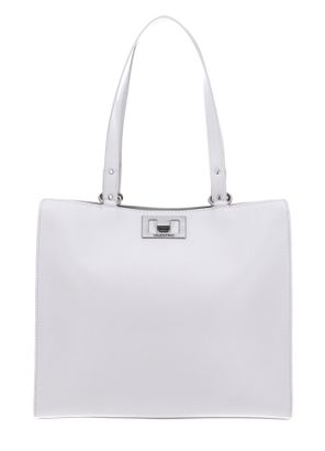 VALENTINO Alicia Shopping Bag Ghiaccio