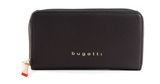 bugatti Ella Ladies Zip Around Wallet Darkbrown