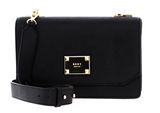 DKNY Perla Logo Flap Crossbody Bag Blk / Gold DKNY Perla Logo Flap Crossbody Bag Blk / Gold