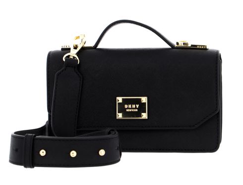 DKNY Perla SM Top Handle Bag Blk / Gold