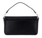 DKNY Jojo Denim Flap Bag M Blk / Gold