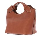 DECADENT Minna Small Tote Vegetal Cognac