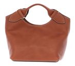 DECADENT Minna Small Tote Vegetal Cognac