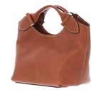 DECADENT Minna Small Tote Vegetal Cognac