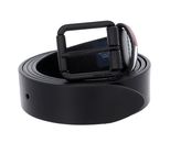 TOMMY HILFIGER TJM Casual Flag Belt W85 Black TOMMY HILFIGER TJM Casual Flag Belt W85 Black