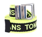 TOMMY HILFIGER TJW Mini Logo Tape Belt W100 Faded Lime - shortenable TOMMY HILFIGER TJW Mini Logo Tape Belt W100 Faded Lime - shortenable