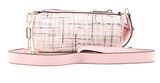 GUESS Manhattan Crossbody Barrel Pink Tweed