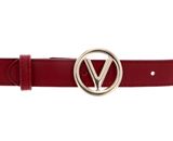 VALENTINO Round Women's Belt W120 Rosso - kürzbar