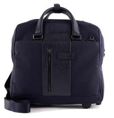 PIQUADRO Brief2 Slim Wheeled Computer Briefcase Blu