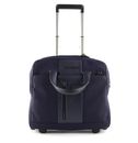 PIQUADRO Brief2 Slim Wheeled Computer Briefcase Blu PIQUADRO Brief2 Slim Wheeled Computer Briefcase Blu