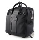 PIQUADRO Brief2 Slim Wheeled Computer Briefcase Nero PIQUADRO Brief2 Slim Wheeled Computer Briefcase Nero