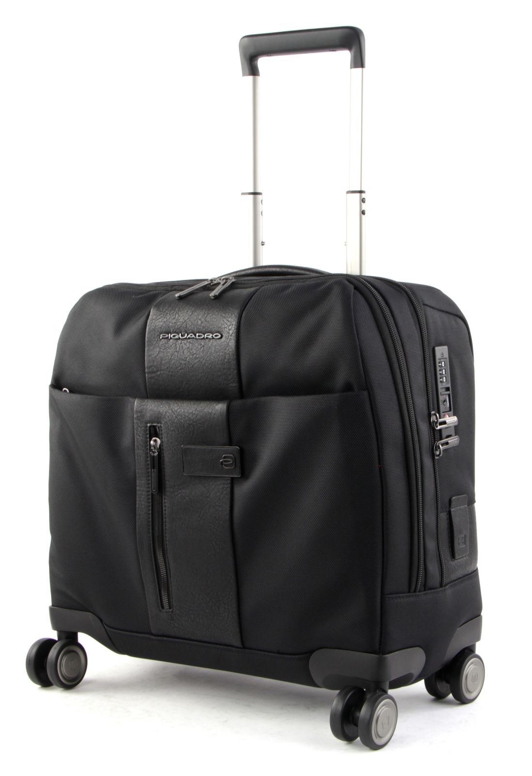 PIQUADRO Brief Wheeled Computer Briefcase Nero Buy bags, purses & accessories online modeherz