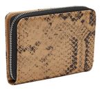 LIEBESKIND BERLIN Snake Alexis Zip Around Wallet M Light Tan