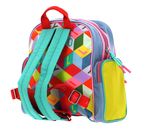 Oilily Colour Block Kids Backpack S Multicolor