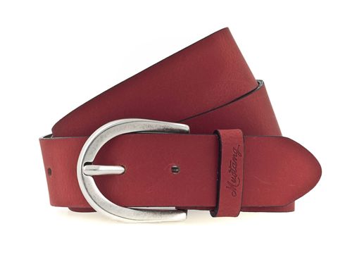 MUSTANG Female Belt 3.5 W100 Red