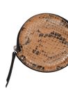 LIEBESKIND BERLIN Snake Pendant Round Etui Light Tan