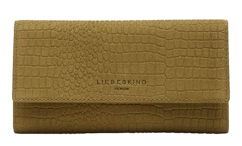 LIEBESKIND BERLIN Petit Suede Talia Wallet Dark Dijon