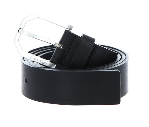 Calvin Klein Essential Plus Faceted 35MM Belt W95 Black