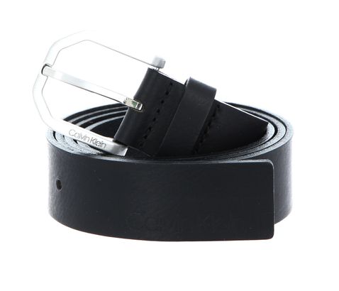 Calvin Klein Essential Plus Faceted 35MM Belt W110 Black