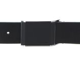 Calvin Klein Beveled Rubber Plaque 35MM Belt W80 CK Black