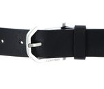 Calvin Klein Essential Plus Faceted 35MM Belt W90 Black