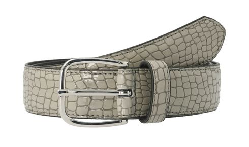 Tamaris Snakeskin Belt W120 Grey