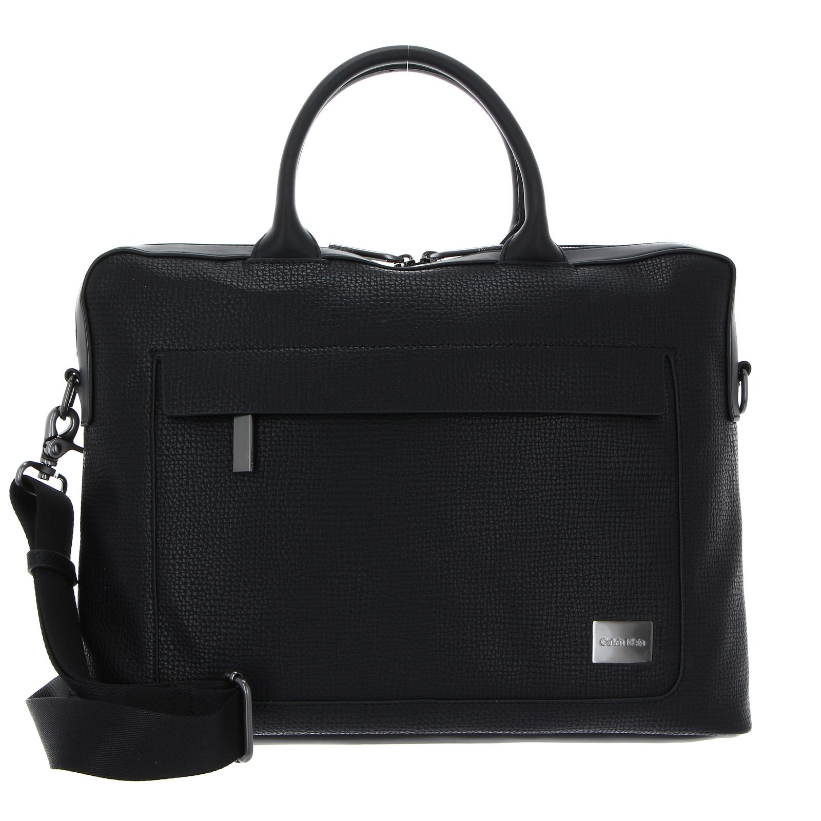 Calvin Klein satchel Laptop Bag CK Black | Buy bags, purses ...